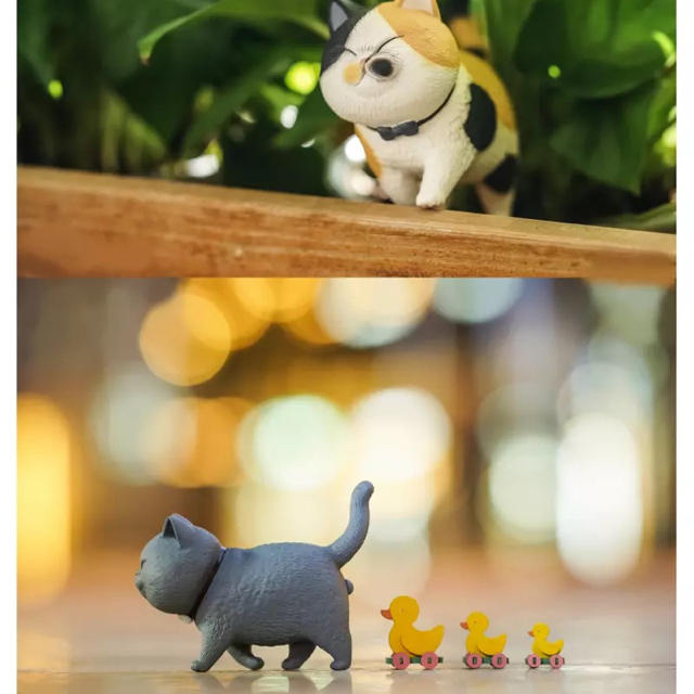 【猫好き必見】ねこフィギュアセット売り（9匹） エンタメ/ホビーのフィギュア(その他)の商品写真