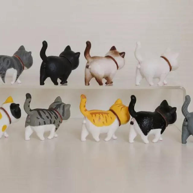 【猫好き必見】ねこフィギュアセット売り（9匹） エンタメ/ホビーのフィギュア(その他)の商品写真
