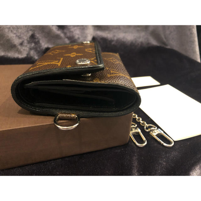 LOUIS VUITTON(ルイヴィトン)の専用　美品ルイヴィトン モノグラム マカサー ポルトフォイユ チェーンウォレット メンズのファッション小物(折り財布)の商品写真