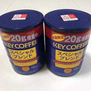 キーコーヒー(KEY COFFEE)のキーコーヒー　スペシャルブレンド　缶　2個セット　ポイント付き(コーヒー)