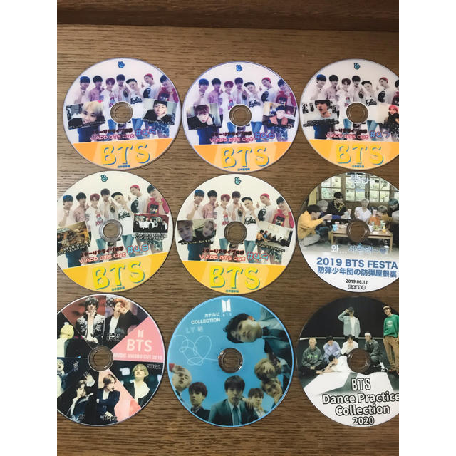 防弾少年団(BTS)(ボウダンショウネンダン)のBTS  DVD9枚セット エンタメ/ホビーのDVD/ブルーレイ(アイドル)の商品写真