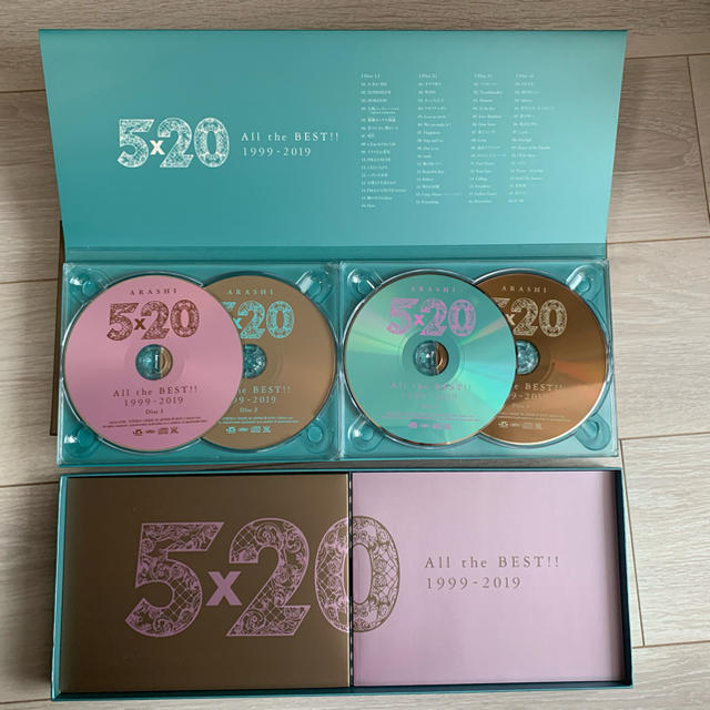 嵐(アラシ)の5×20 All the BEST!! 1999-2019 エンタメ/ホビーのタレントグッズ(アイドルグッズ)の商品写真