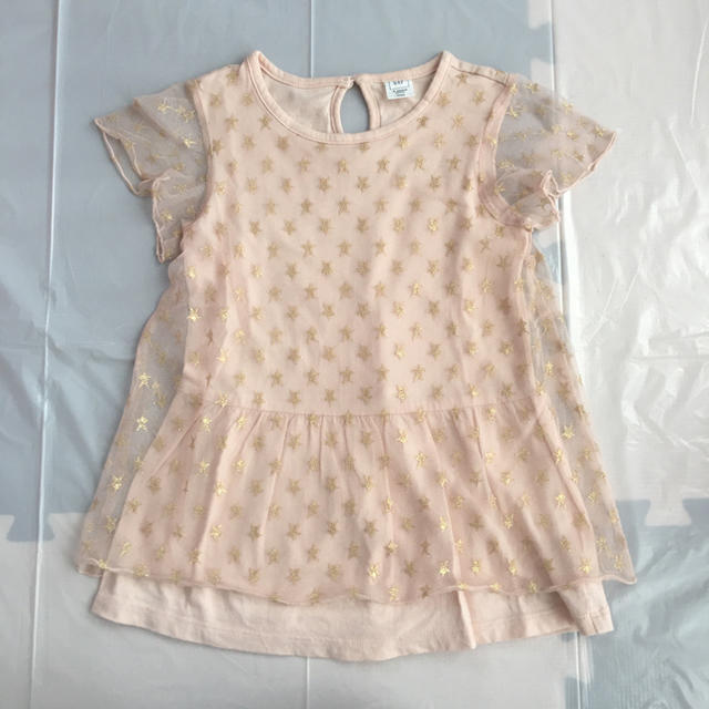 GAP(ギャップ)の★GAP★星柄ワンピース　100 キッズ/ベビー/マタニティのキッズ服女の子用(90cm~)(ワンピース)の商品写真