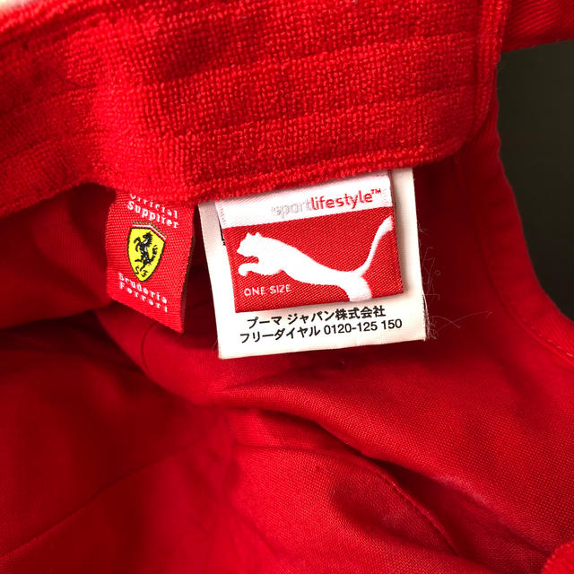 Ferrari(フェラーリ)のフェラーリキャップ　プーマ メンズの帽子(キャップ)の商品写真