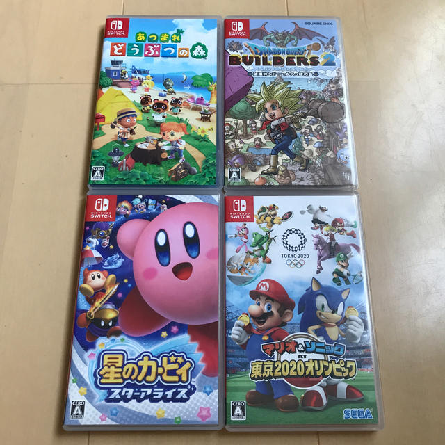 NINTENDO Switch ソフト 4本セット-eastgate.mk