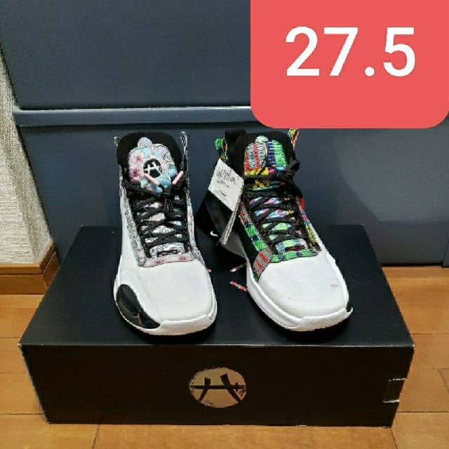 NIKE(ナイキ)の27.5cm  八村塁　jordan34 エアジョーダン34 nike メンズの靴/シューズ(スニーカー)の商品写真