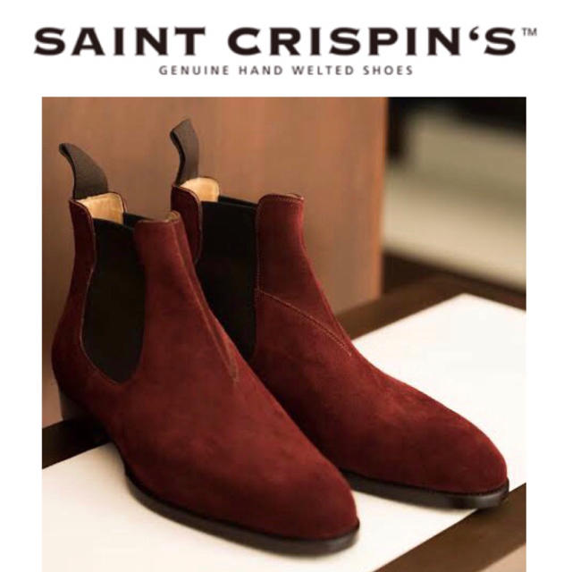 新品 SAINT CRISPIN'S 定22万 サンクリスピン ブーツ 6.5F