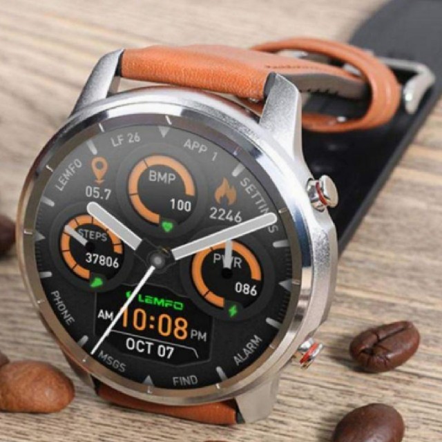 LEMFOスマートウォッチ2020最新版スマートウォッチ ！ メンズの時計(腕時計(デジタル))の商品写真
