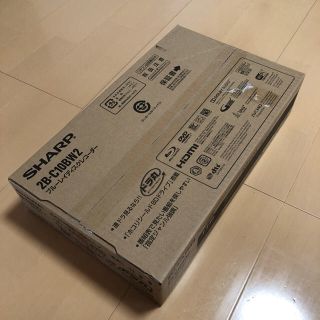 アクオス(AQUOS)の【メーカー保証付】1TB SHARP AQUOS 2B-C10BW2(ブルーレイレコーダー)