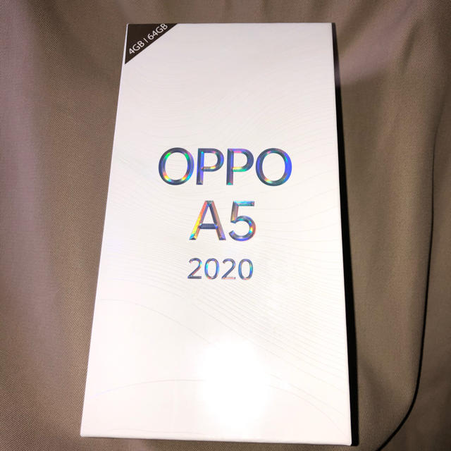 Oppo A5 2020 新品未開封　Blue