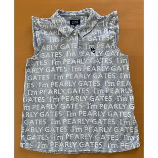 パーリーゲイツ(PEARLY GATES)のパーリーゲイツ I'm PERRLY GATES総ロゴノースリーブ(ウエア)