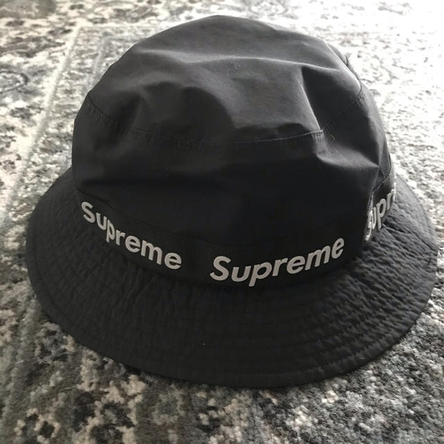 Supreme(シュプリーム)のsupreme taped seam crusher 17aw black メンズの帽子(ハット)の商品写真