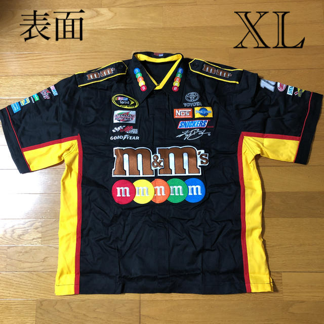 m＆m’s ピットシャツ　レーシングシャツ★XL