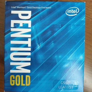 Pentium Gold G5400 Intel 第8世代(PCパーツ)