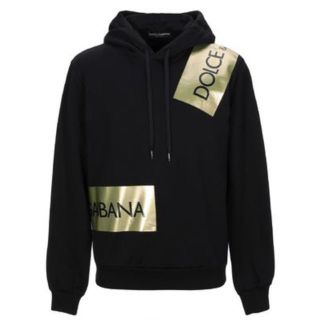 ドルチェアンドガッバーナ(DOLCE&GABBANA)の【新品】Dolce&Gabbana ロゴパーカー(パーカー)