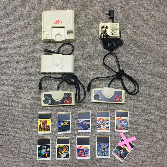 NEC - PCエンジン本体&付属品&ソフト9点セットの通販 by 009 NEC - PCエンジン本体&付属品&ソフト9点セットの通販 by 009