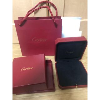 カルティエ(Cartier)のロディ様専用です。カルティエ　ネックレス用ケース、箱&ショッパーセット(ネックレス)