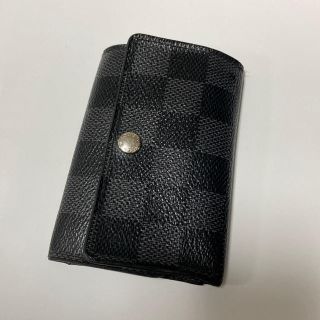 ルイヴィトン(LOUIS VUITTON)のメリーの激安ショップ様専用：ルイヴィトン　ダミエ　キーケース　ブラック(キーケース)