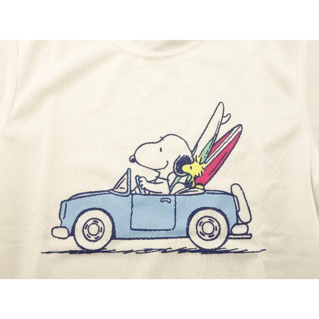 SNOOPY(スヌーピー)のT-0074　スヌーピー　Tシャツ　Sサイズ レディースのトップス(Tシャツ(半袖/袖なし))の商品写真