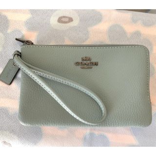 コーチ(COACH)の【Coach】ダブル コーナー ジップ リストレット(ポーチ)