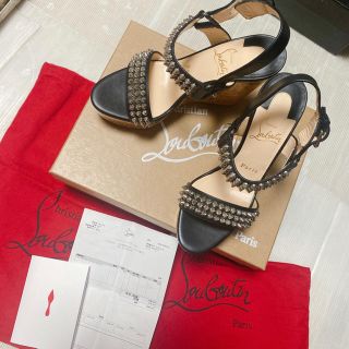 クリスチャンルブタン(Christian Louboutin)のN様専用！Christian Louboutin ウェッジ サンダル グッチ(サンダル)