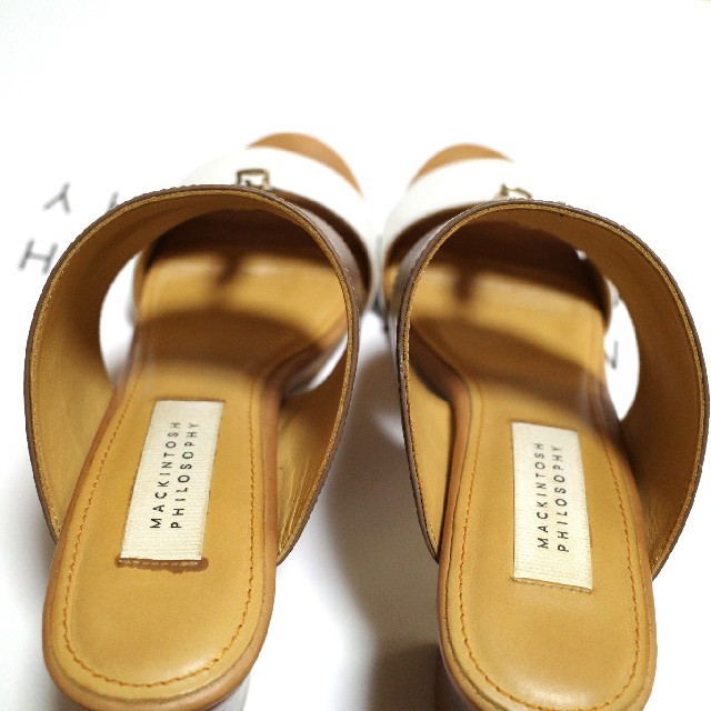 MACKINTOSH PHILOSOPHY(マッキントッシュフィロソフィー)のMACKINTOSH PHILOSOPHYバイカラーサンダル レディースの靴/シューズ(サンダル)の商品写真