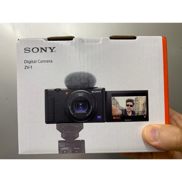 SONY(ソニー)のSONY　ソニー　VLOGCAM ZV-1 新品、未使用 スマホ/家電/カメラのカメラ(コンパクトデジタルカメラ)の商品写真