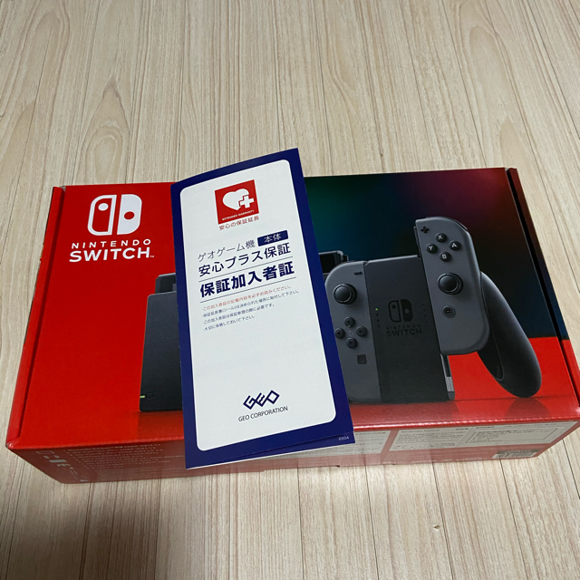 switch3年保証　新品未開封　Switch 任天堂スイッチ 本体 グレー