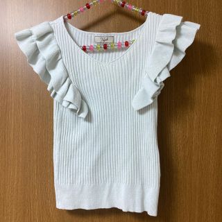 ノエラ(Noela)のmami様専用 Noela フリルニットトップス(カットソー(半袖/袖なし))