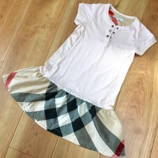 バーバリー(BURBERRY)の【いちご様専用】バーバリー ワンピース 4Y 104cm(ワンピース)