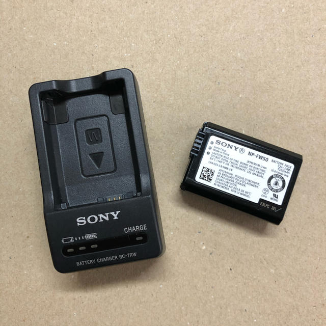 最終値下げ！　SONY NP-FW50 BC-TRW セット