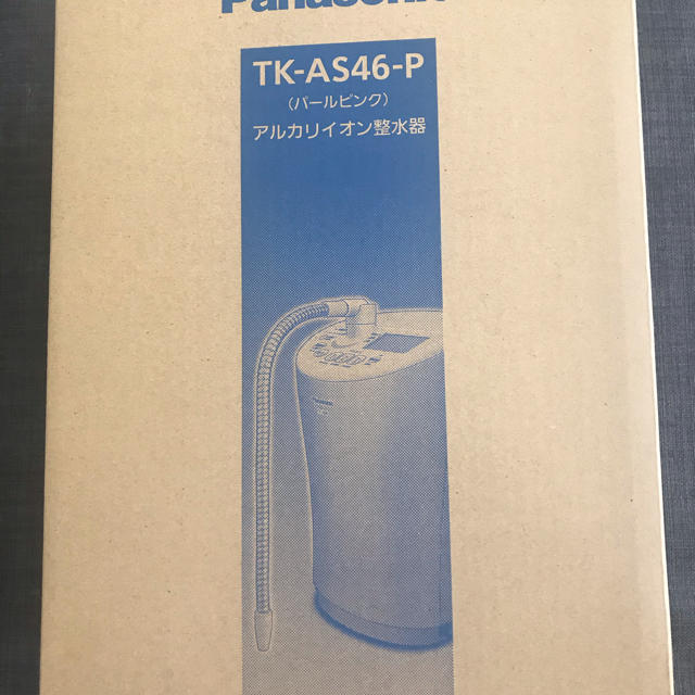 Panasonic(パナソニック)のパナソニック　整水器　tk-as46 ピンク インテリア/住まい/日用品のキッチン/食器(浄水機)の商品写真