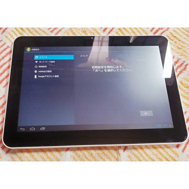 NEC タブレット tablet LifeTouch　LT‐TLX0W1A