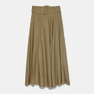 ザラ(ZARA)のZARA　新品　ラスティック　スカート(ロングスカート)