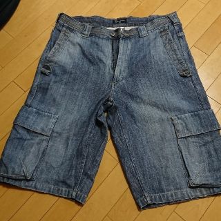 ショーンジョン(Sean John)のおかちめんこ様ショーンジョン デニム ハーフパンツ 古着(ショートパンツ)