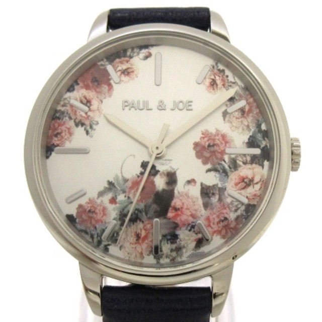 PAUL & JOE(ポールアンドジョー)のポール&ジョー 腕時計美品  PJ-7027 花柄 レディースのファッション小物(腕時計)の商品写真