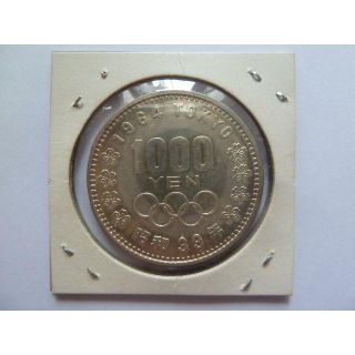 美品 昭和39年 東京オリンピック 1000円銀貨(貨幣)