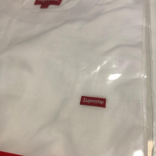 【新品未使用】supreme small box logo tee 白 L 3