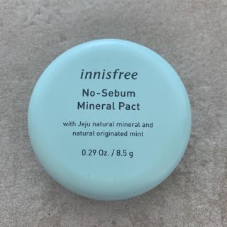 イニスフリー(Innisfree)のイニスフリー ノーセバム ミネラルパクト　8.5g (フェイスパウダー)