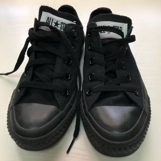 コンバース(CONVERSE)のコンバース オールスター 22cm キッズ レディース 黒(スニーカー)