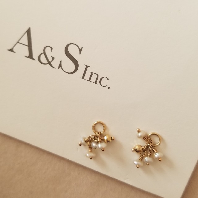 ちのピアス agete アガット ピアスチャームの通販 by きしとこ's shop