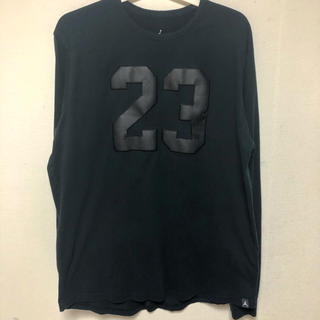 ナイキ(NIKE)のNIKE JORDAN ロンT ブラック　XL(Tシャツ/カットソー(七分/長袖))
