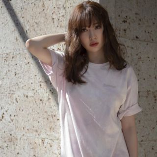 スナイデル(SNIDEL)のTie-dyed Tee Dress (ひざ丈ワンピース)