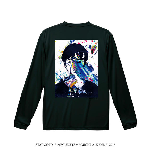 新品！MEGURU YAMAGUCHI × KYNE ロンT 黒 全サイズ有り 2