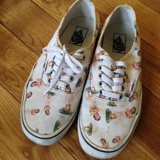 ヴァンズ(VANS)のvans スニーカー　柄物　シューズ(スニーカー)