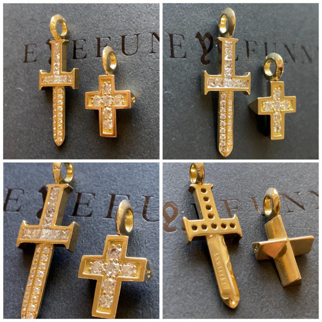 再出品☆希少eyefunny アイファニー ダーク チビクロス チェーン 再出品☆希少eyefunny アイファニー ダーク チビクロス チェーン