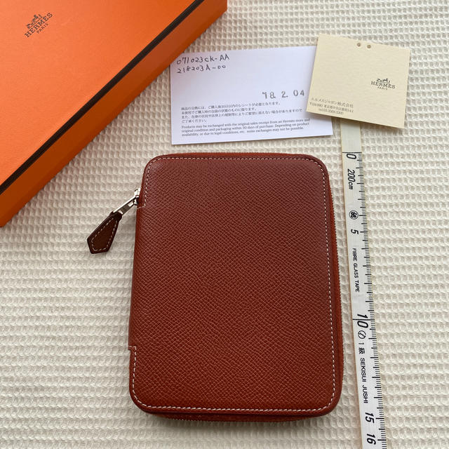 15日まで値下げ中】エルメス HERMES アジェンダジップ 手帳カバー 希少