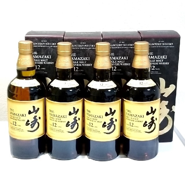 【新品】山崎12年 2本 箱無し、マイレージ付