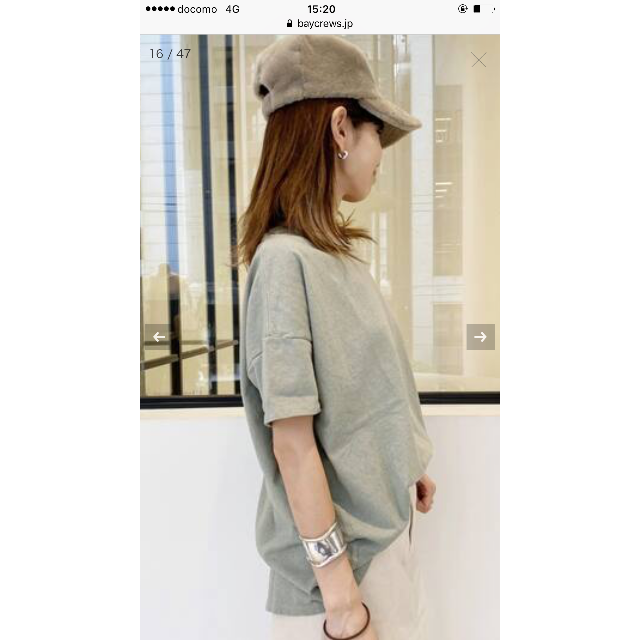 L'Appartement DEUXIEME CLASSE(アパルトモンドゥーズィエムクラス)の【GOOD GRIEF/グッドグリーフ】Relaxed Tee レディースのトップス(Tシャツ(半袖/袖なし))の商品写真