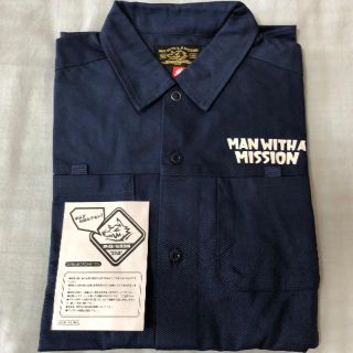 MAN WITH A MISSION - ☆マンウィズMWAM・ワークシャツ①☆新品未使用